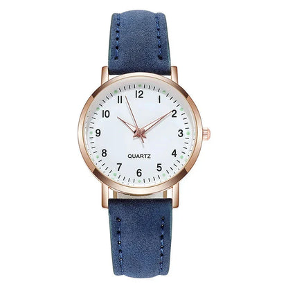 Women's Wrist Watch Relógio de Pulso Feminino Belleza & Glamour Blue 