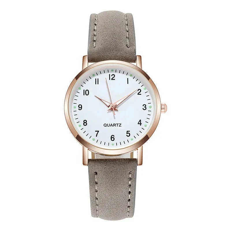 Women's Wrist Watch Relógio de Pulso Feminino Belleza & Glamour Gray 