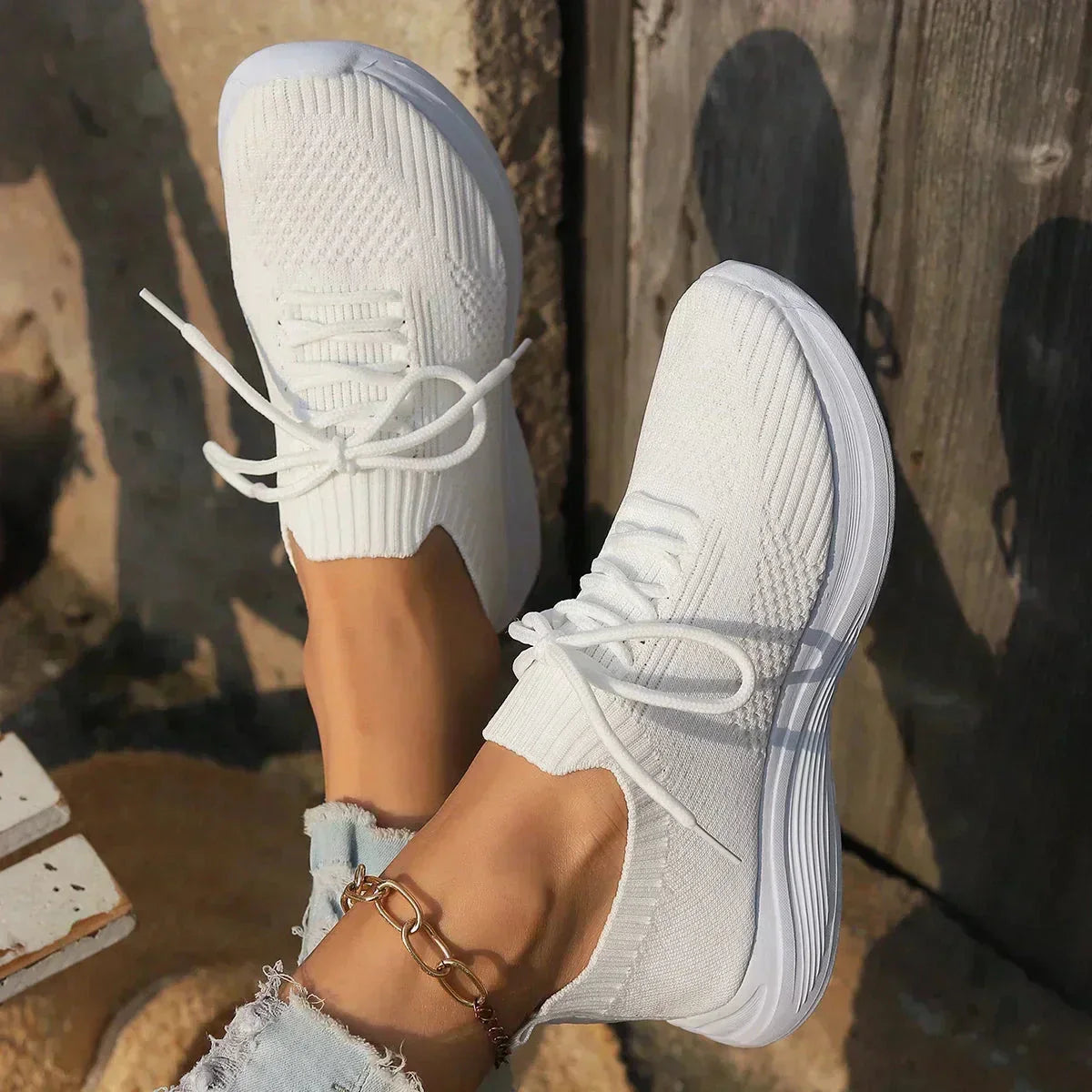 Zara™ | Relaxed Fit Sneakers Shoes Belleza & Glamour 